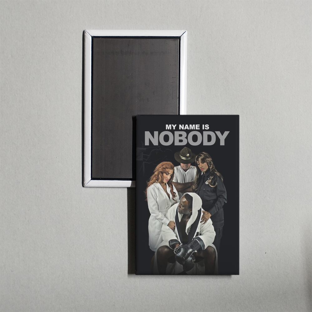 My Name is Nobody Mini Movie Fridge Magnet