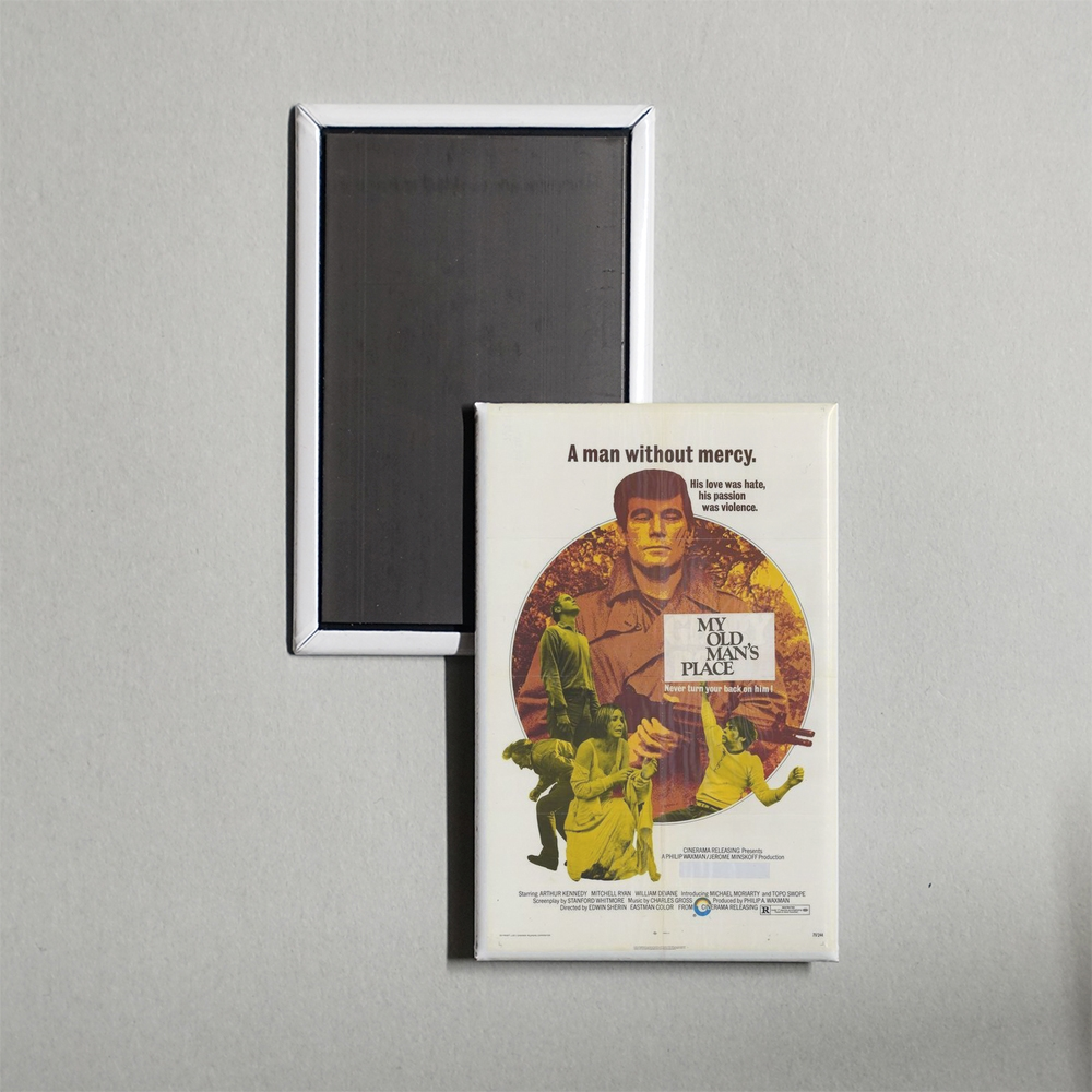 My Old Man's Place Mini Movie Fridge Magnet