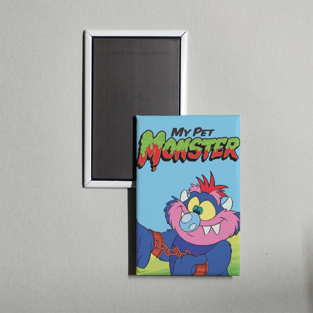 My Pet Monster TV Show Fridge Magnet