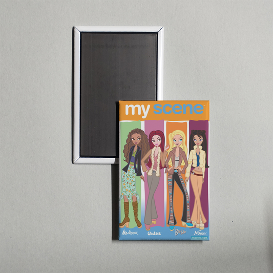 My Scene TV Show Fridge Magnet