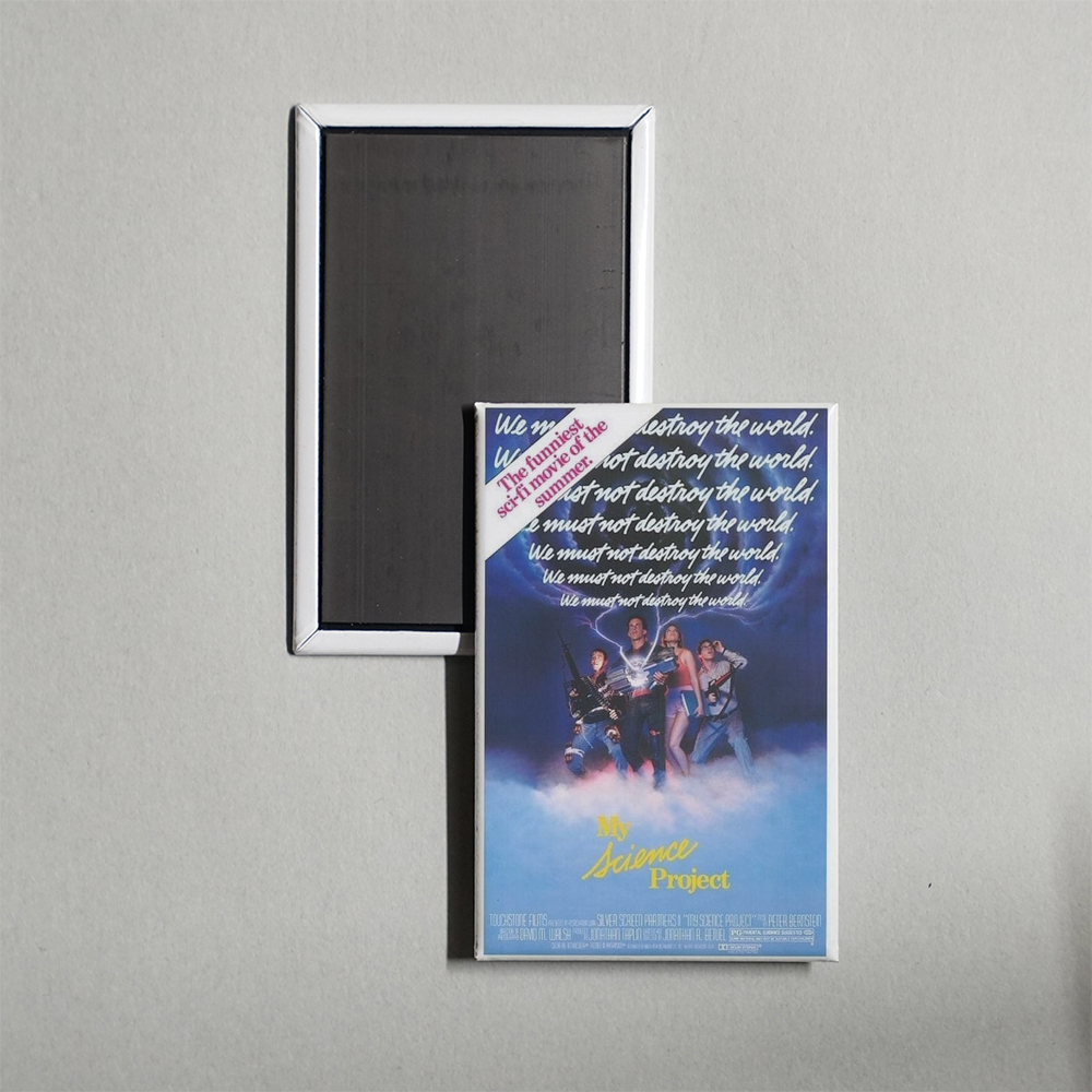 My Science Project Mini Movie Fridge Magnet