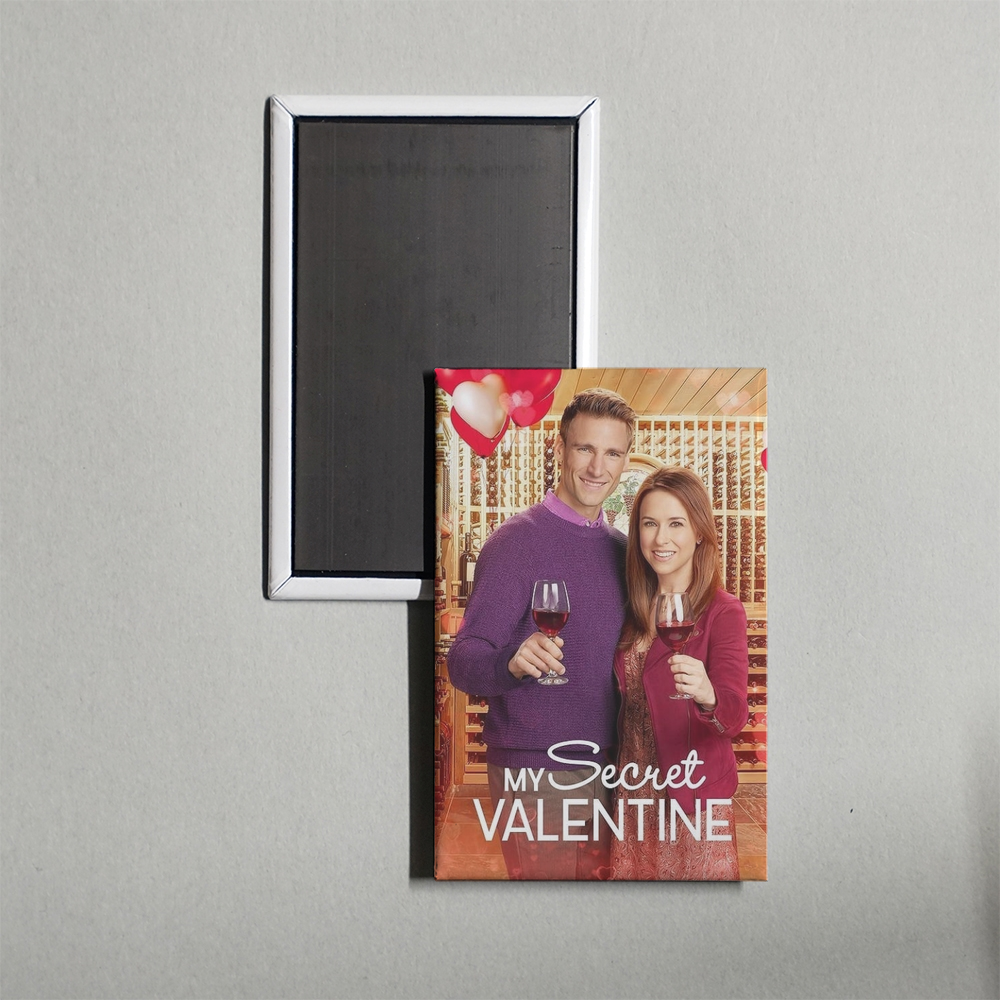 My Secret Valentine Mini Movie Fridge Magnet