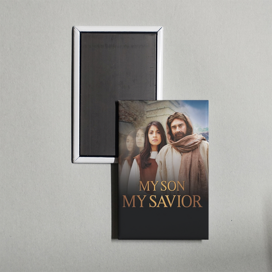 My Son, My Savior The Mother of Jesus Mini Movie Fridge Magnet