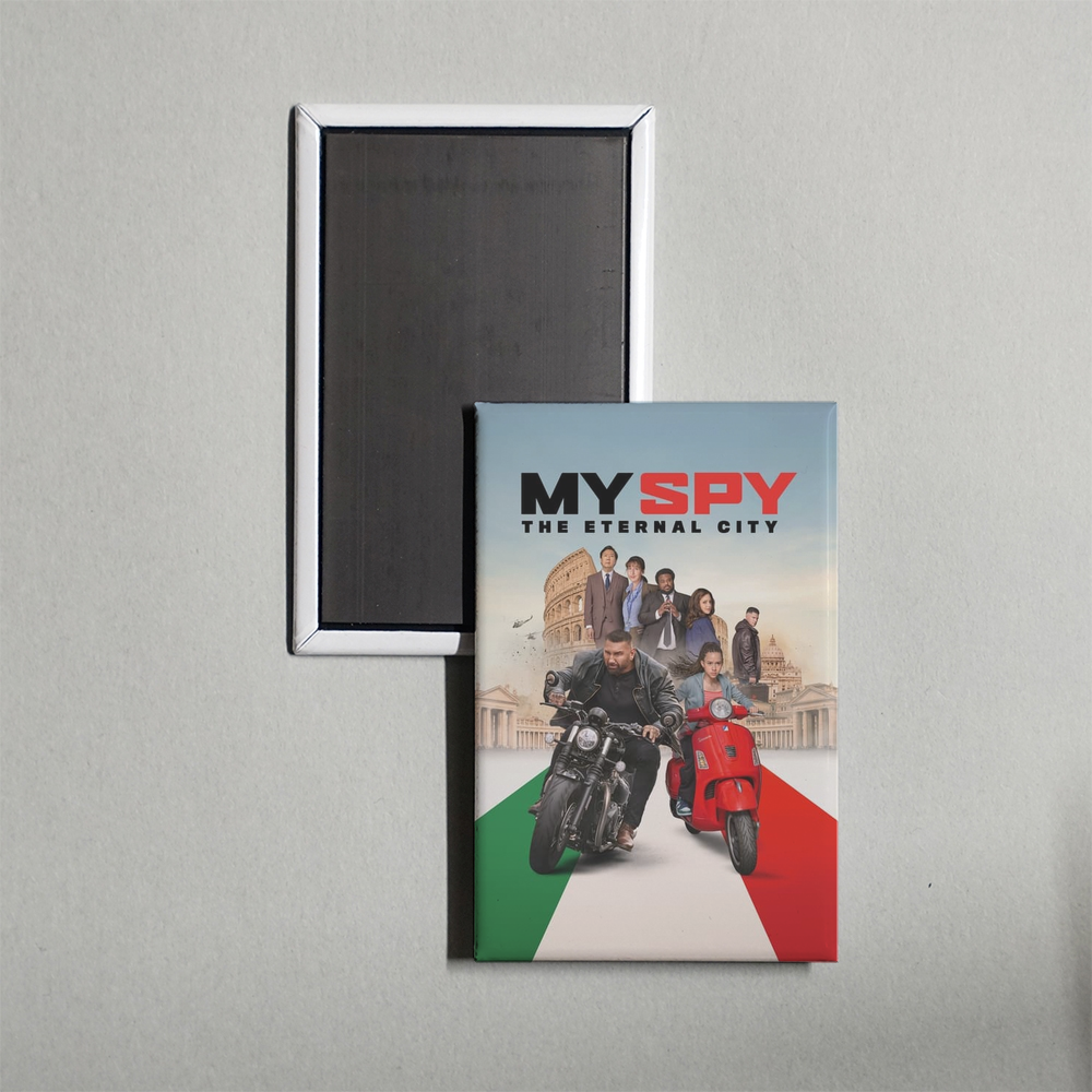 My Spy The Eternal City Mini Movie Fridge Magnet