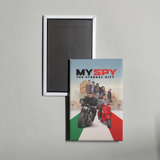 My Spy The Eternal City Mini Movie Fridge Magnet
