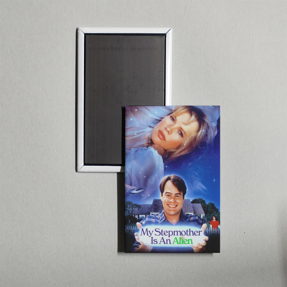 My Stepmother Is an Alien Mini Movie Fridge Magnet