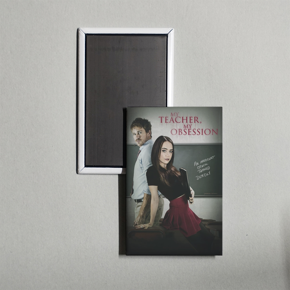 My Teacher, My Obsession Mini Movie Fridge Magnet