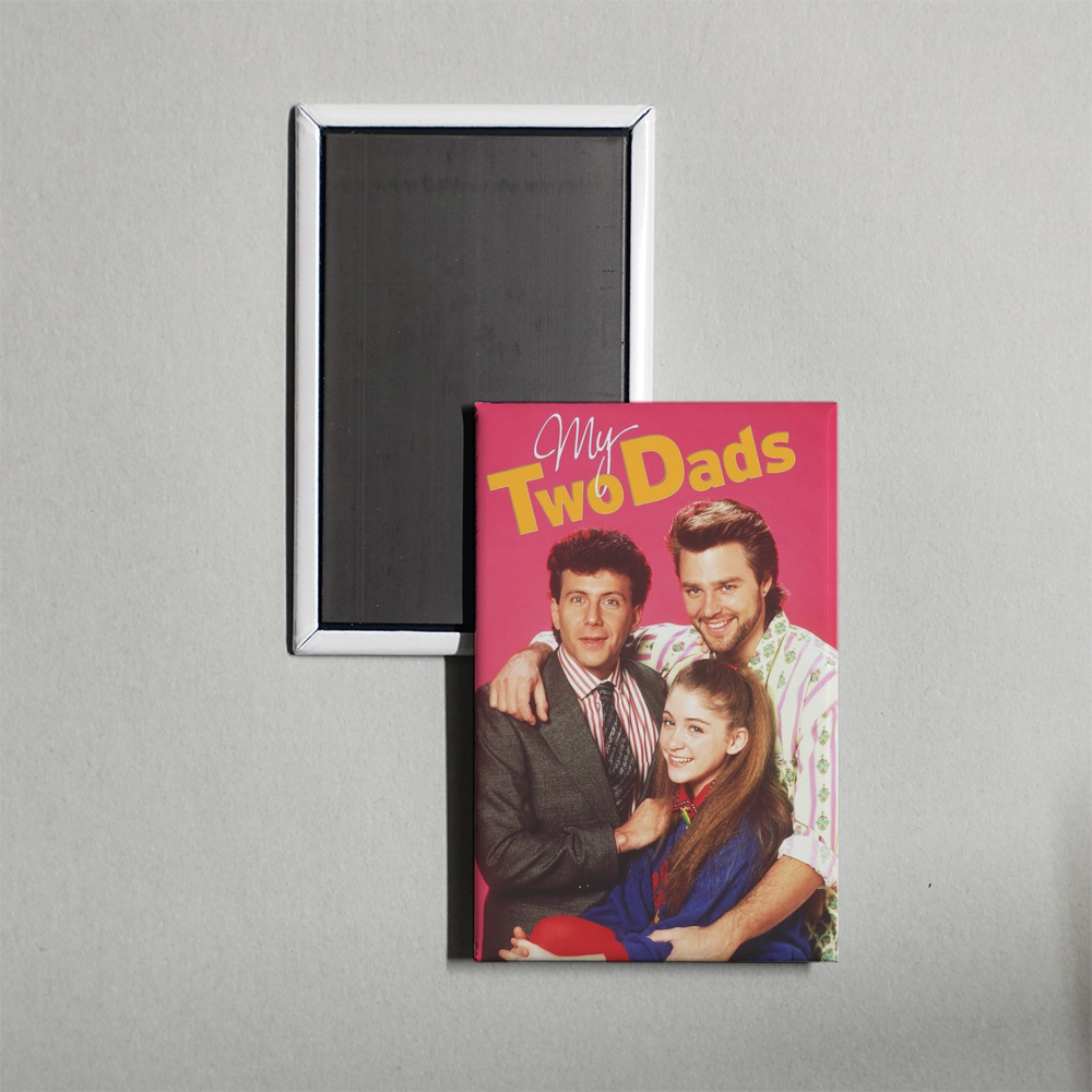 My Two Dads TV Show Fridge Magnet