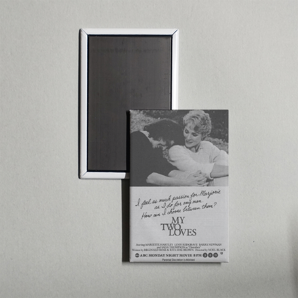 My Two Loves Mini Movie Fridge Magnet