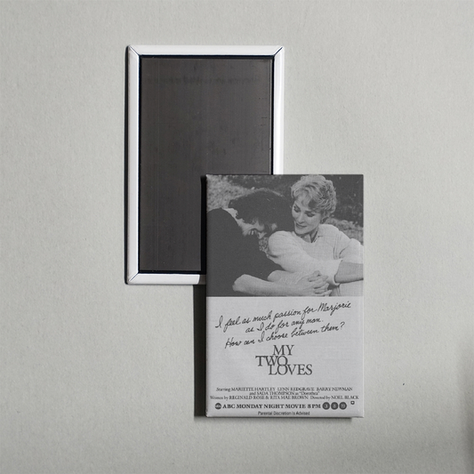 My Two Loves Mini Movie Fridge Magnet