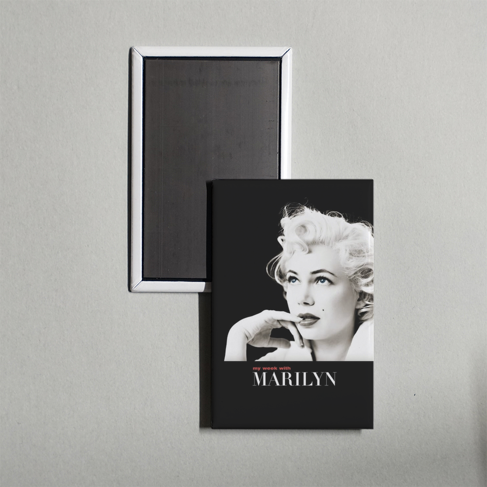 My Week with Marilyn Mini Movie Fridge Magnet