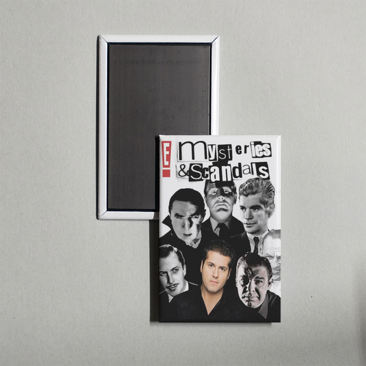 Mysteries and Scandals TV Show Fridge Magnet