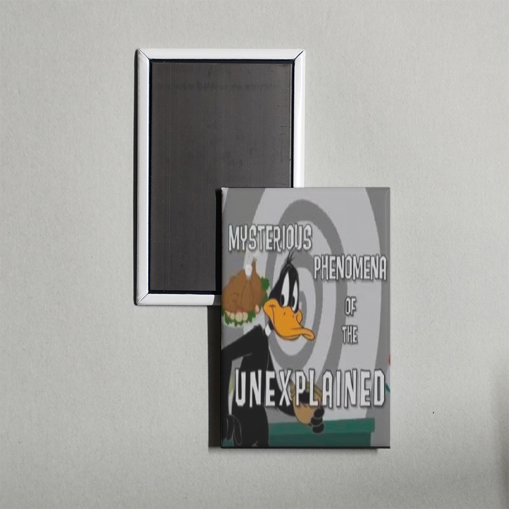 Mysterious Phenomena of the Unexplained TV Show Fridge Magnet