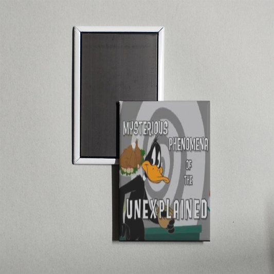 Mysterious Phenomena of the Unexplained TV Show Fridge Magnet