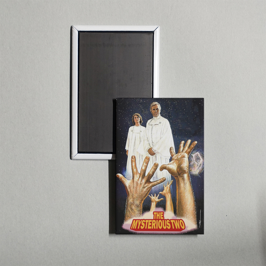 Mysterious Two Mini Movie Fridge Magnet