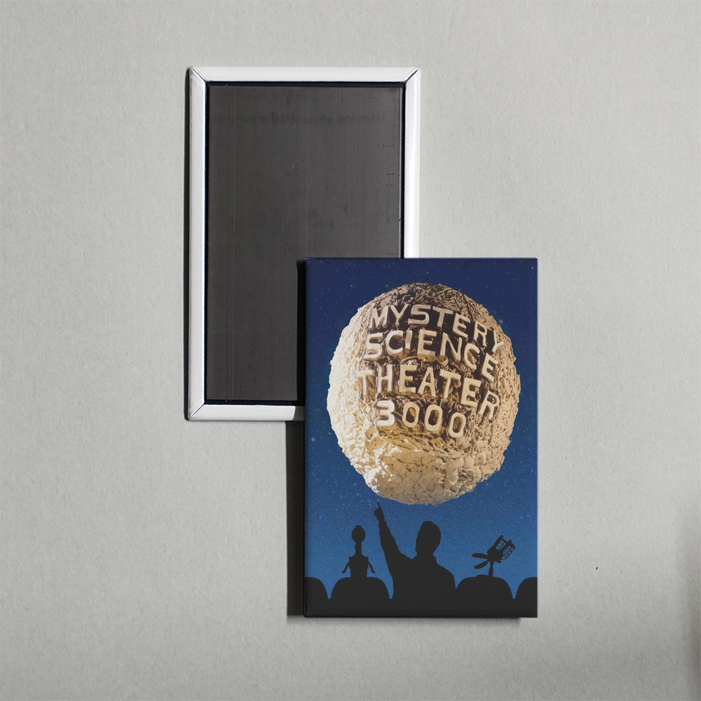 Mystery Science Theater 3000 TV Show Fridge Magnet