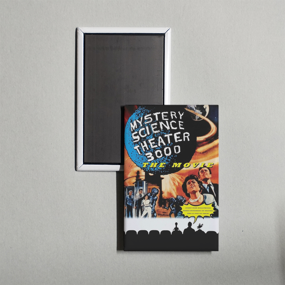 Mystery Science Theater 3000 The Movie Mini Movie Fridge Magnet