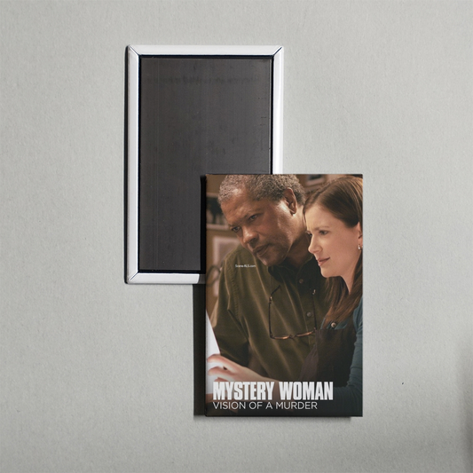Mystery Woman Vision of a Murder Mini Movie Fridge Magnet