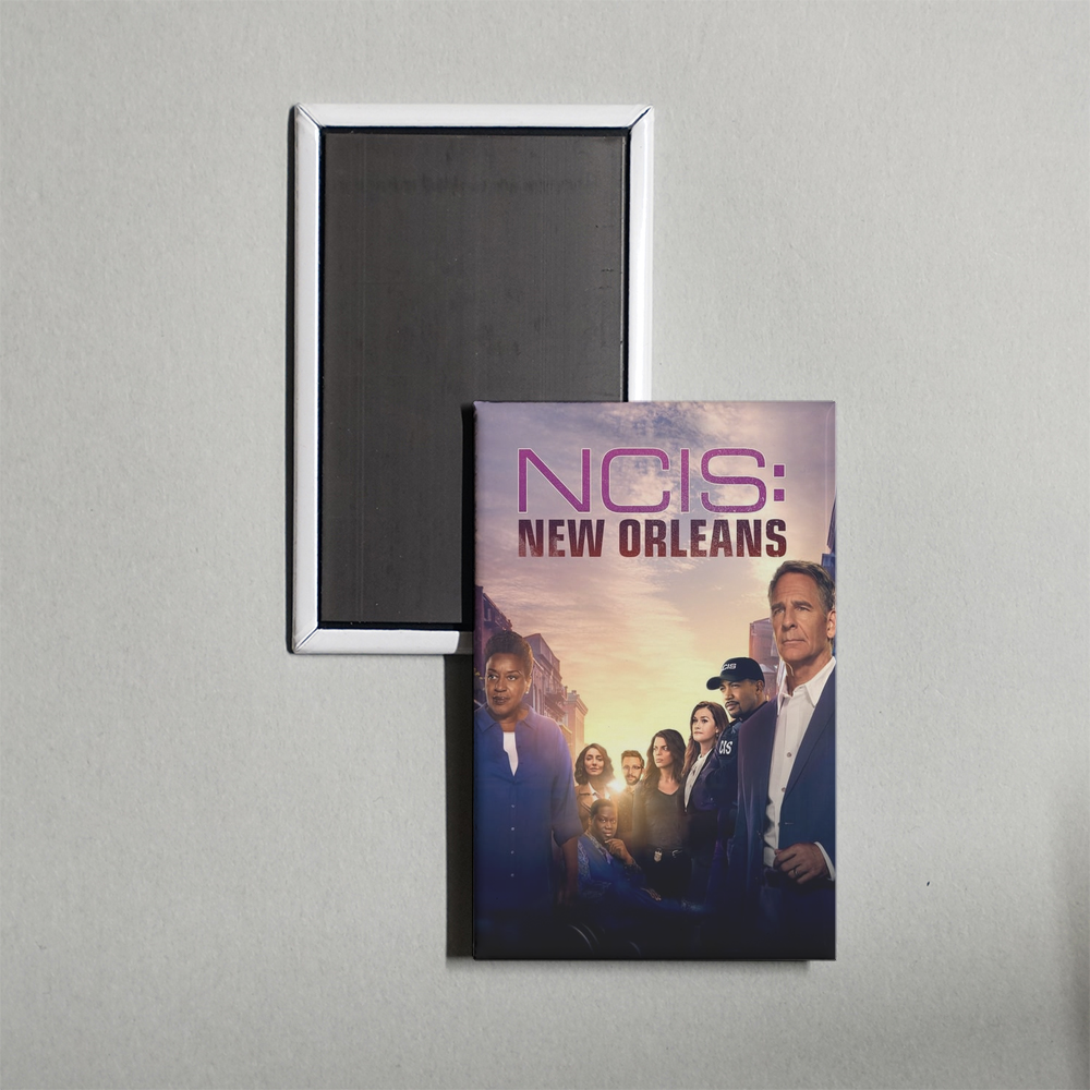 NCIS New Orleans TV Show Fridge Magnet