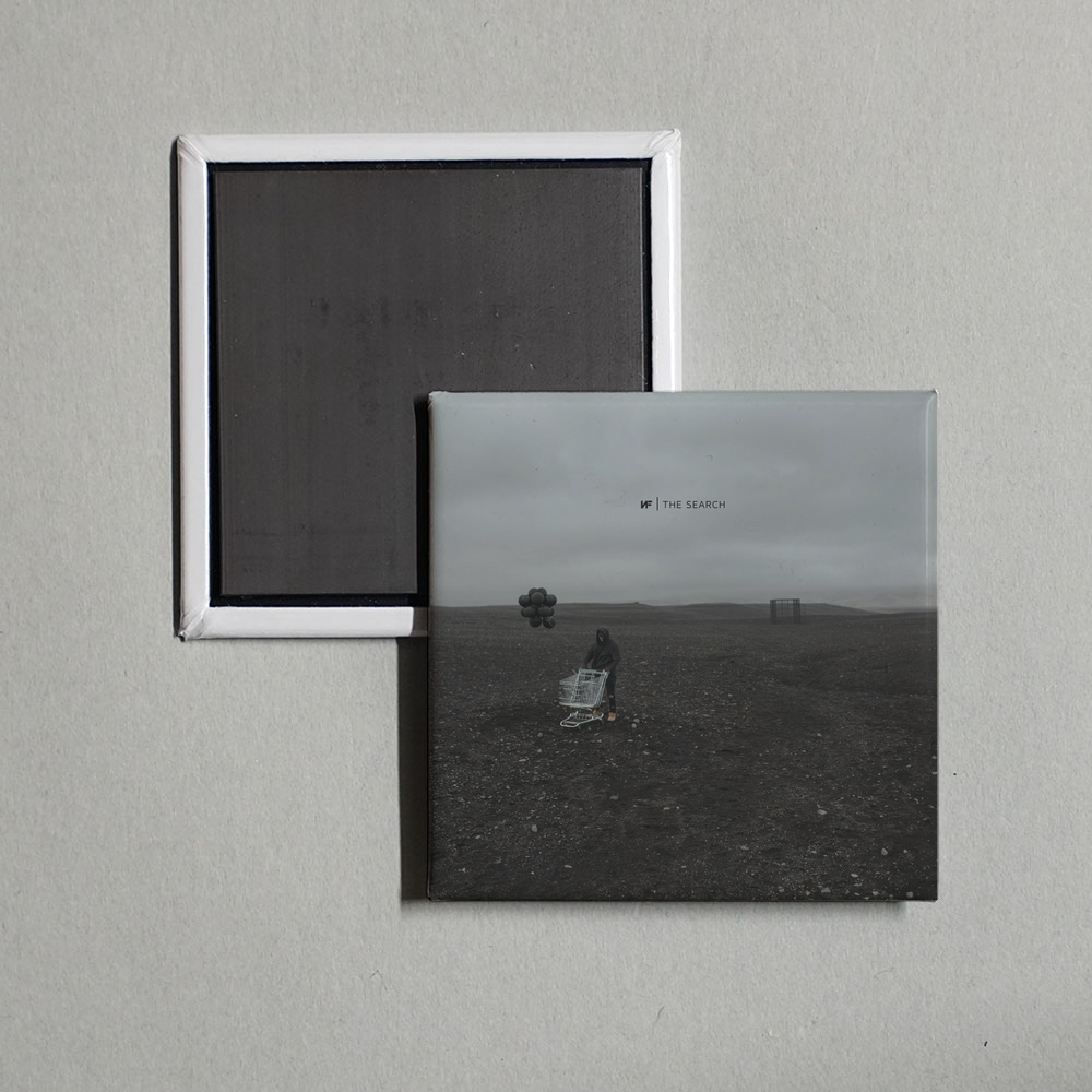 NF - The Search Album Cover Fridge Magnet