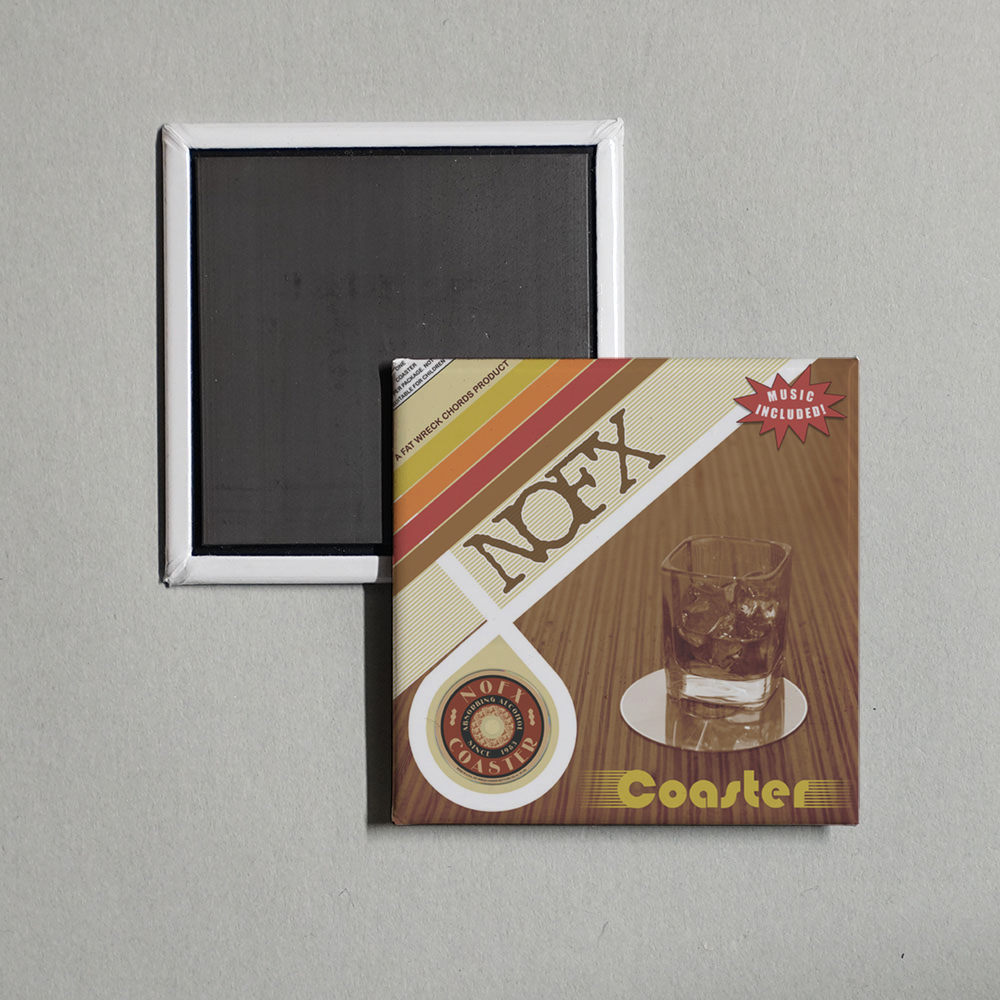 NOFX - Coaster Album Cover Fridge Magnet