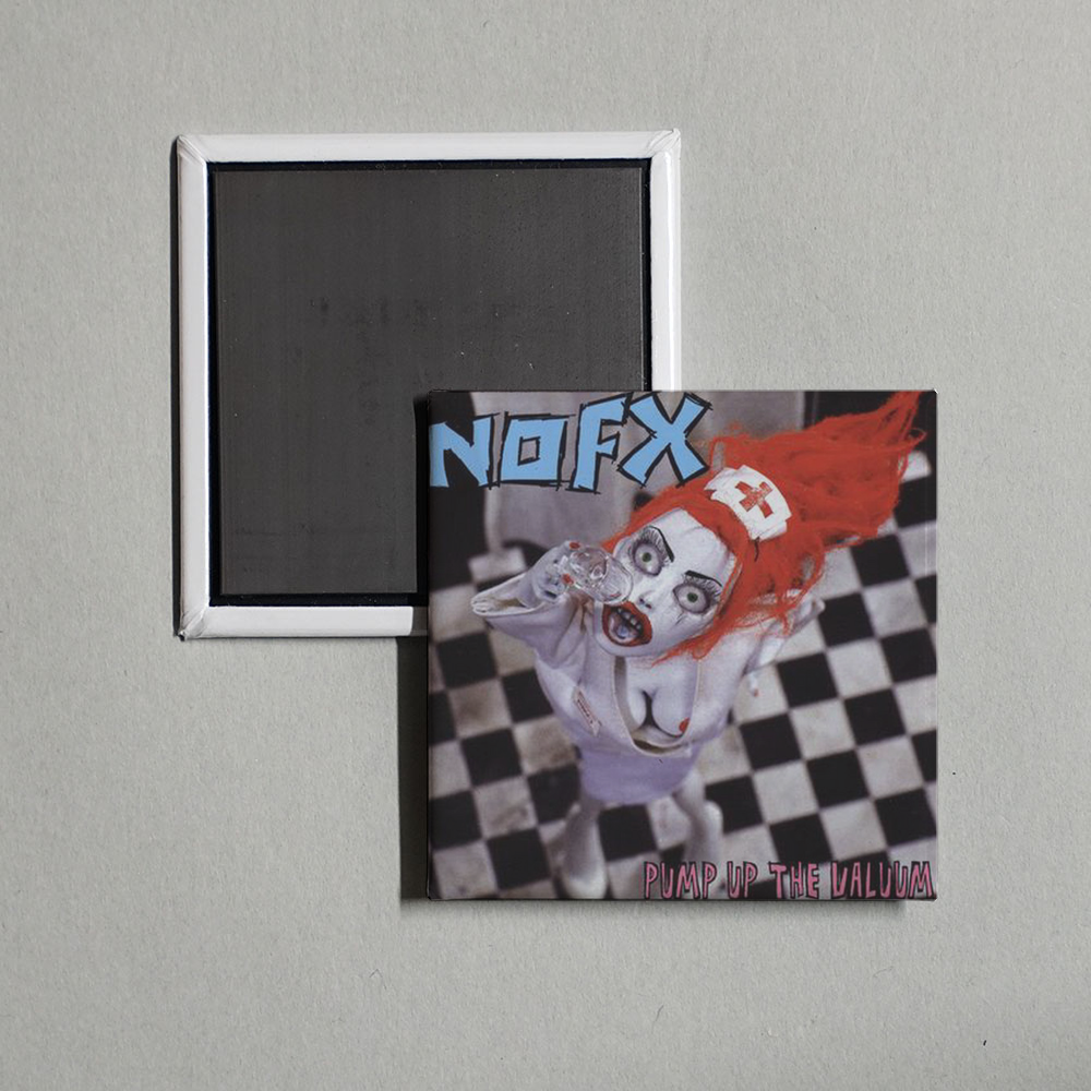 NOFX - Pump Up The Valuum Album Cover Fridge Magnet