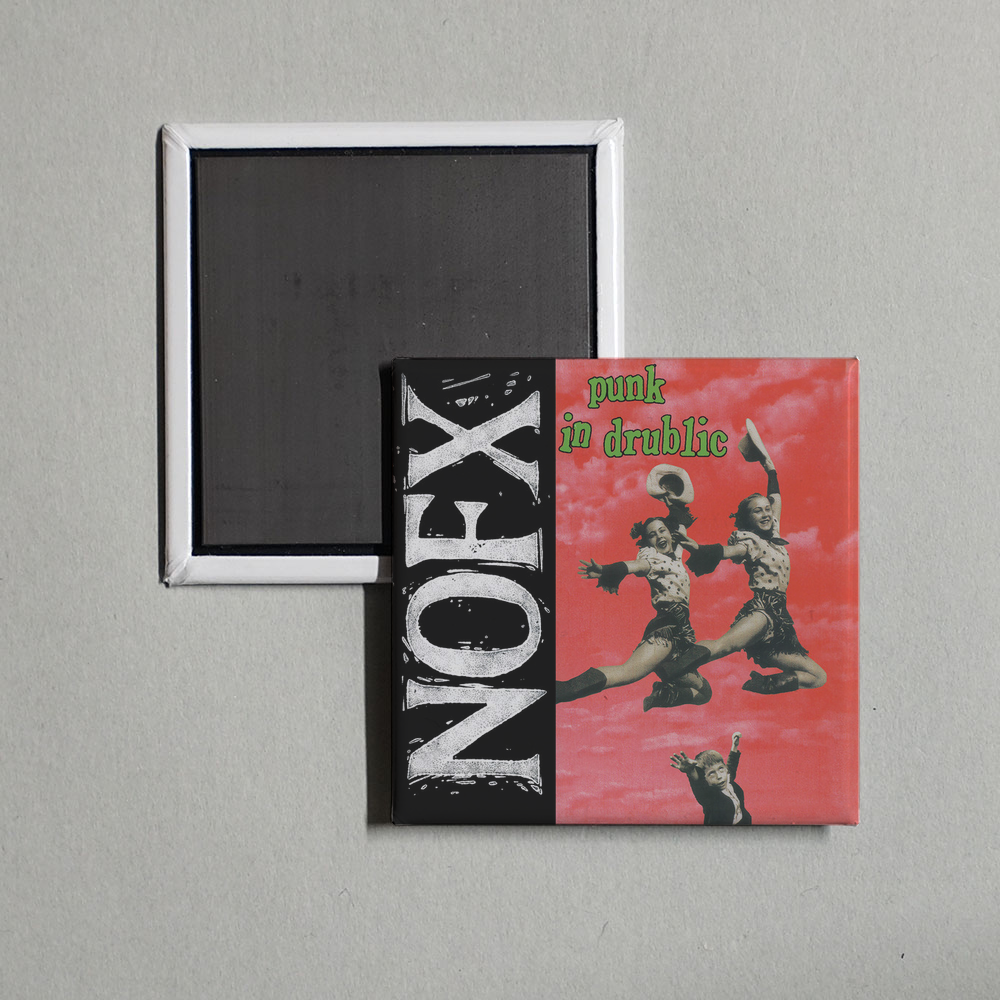 NOFX - Punk In Drublic Album Cover Fridge Magnet