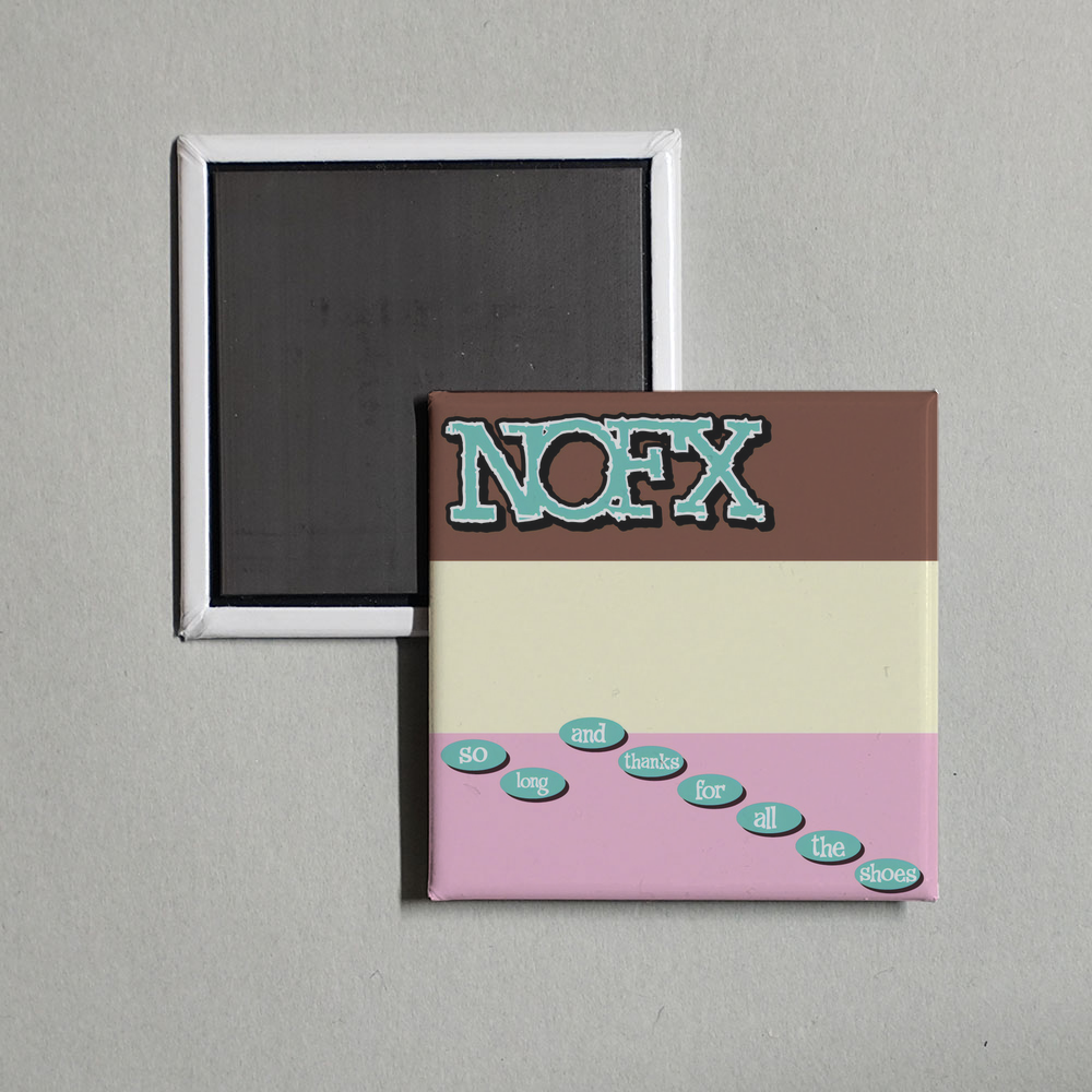 NOFX - So Long & Thanks For All The Shoes Album Cover Fridge Magnet