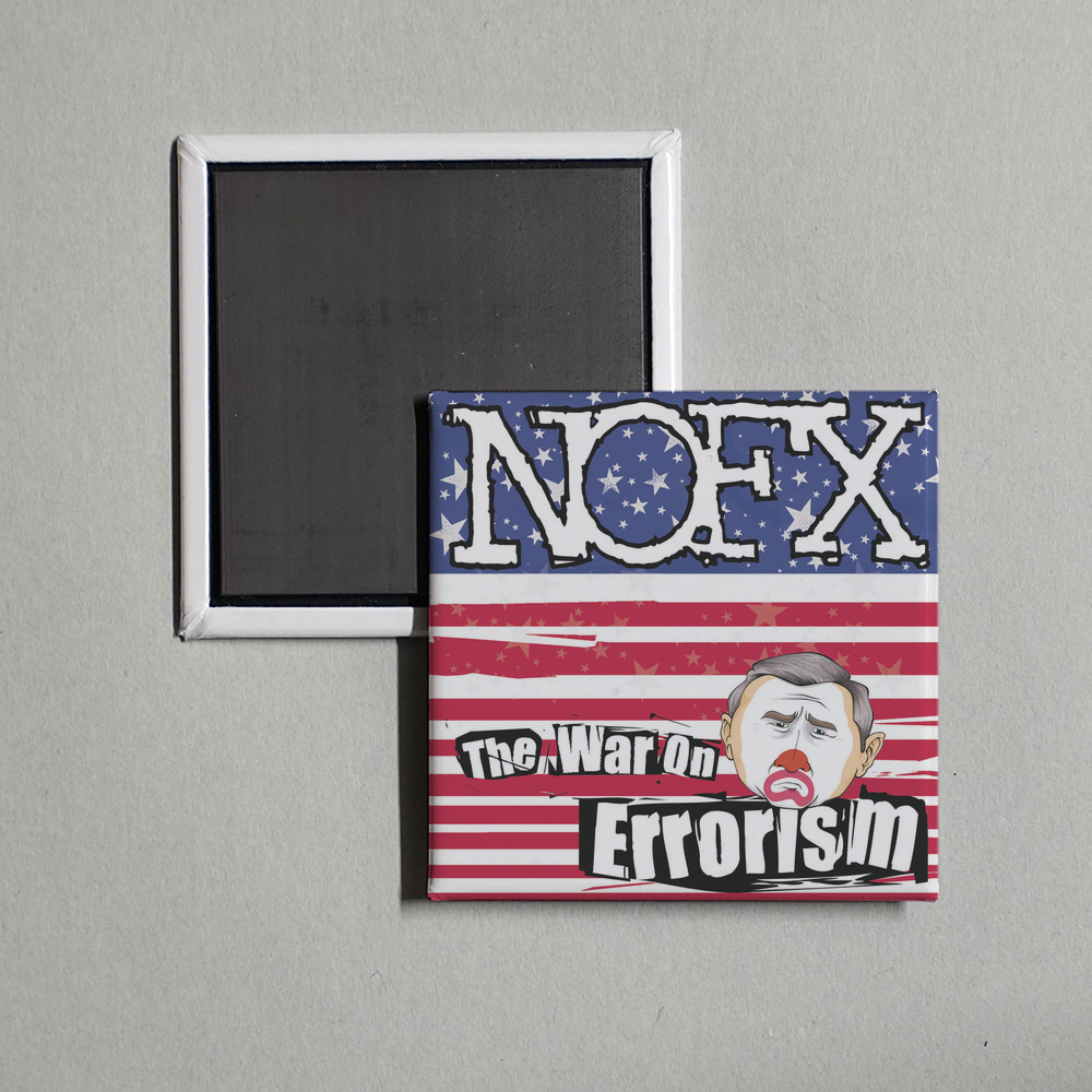 NOFX - The War On Errorism Album Cover Fridge Magnet