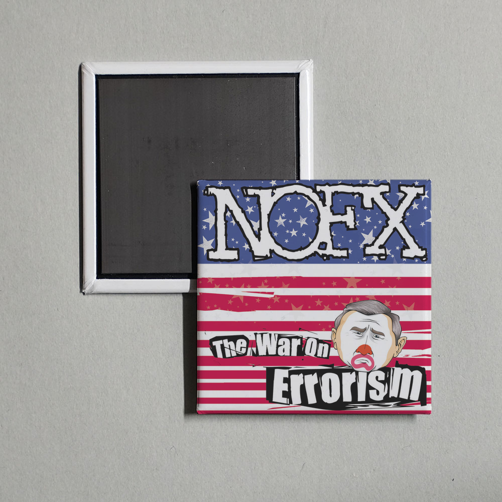 NOFX - War on Errorism Album Cover Fridge Magnet