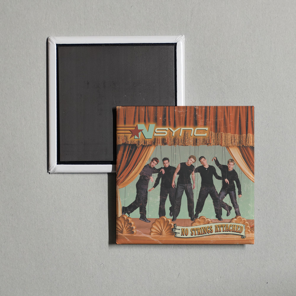 NSYNC - No Strings Attached Album Cover Fridge Magnet
