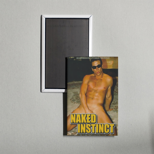 Naked Instinct Mini Movie Fridge Magnet
