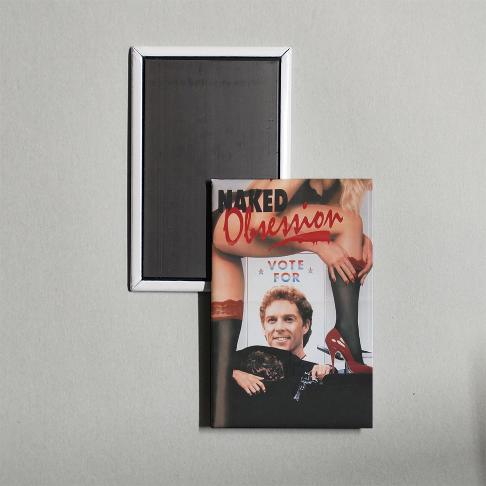 Naked Obsession Mini Movie Fridge Magnet