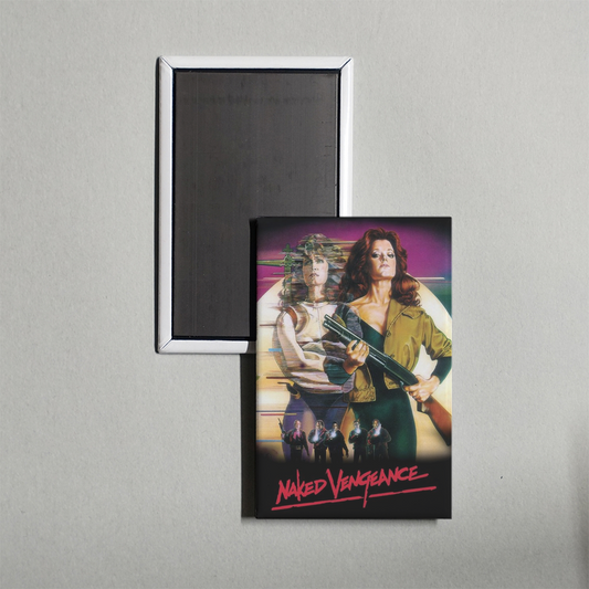 Naked Vengeance Mini Movie Fridge Magnet