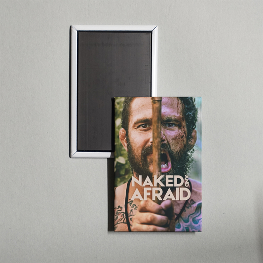 Naked and Afraid TV Show Fridge Magnet