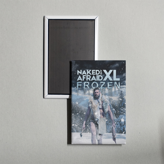 Naked and Afraid XL TV Show Fridge Magnet