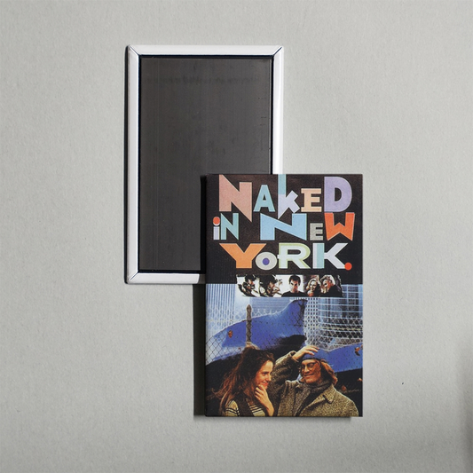 Naked in New York Mini Movie Fridge Magnet