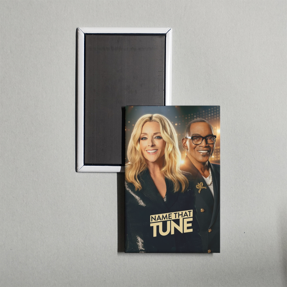 Name That Tune TV Show Fridge Magnet