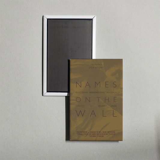 Names on the Wall Mini Movie Fridge Magnet