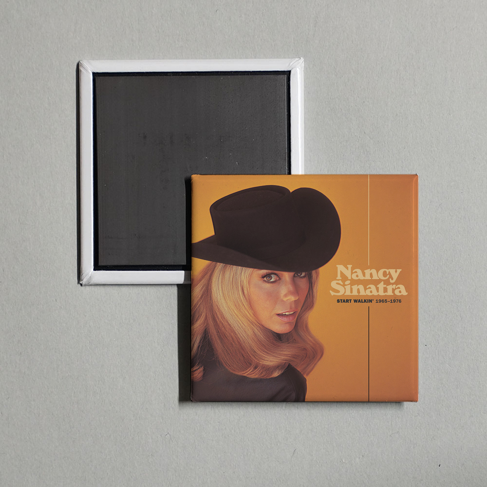 Nancy Sinatra - Start Walkin' 1965-1976 Album Cover Fridge Magnet