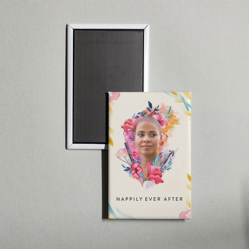 Nappily Ever After Mini Movie Fridge Magnet