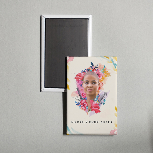 Nappily Ever After Mini Movie Fridge Magnet