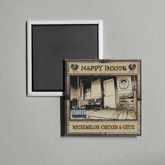 Nappy Roots - Watermelon, Chicken & Gritz Album Cover Fridge Magnet