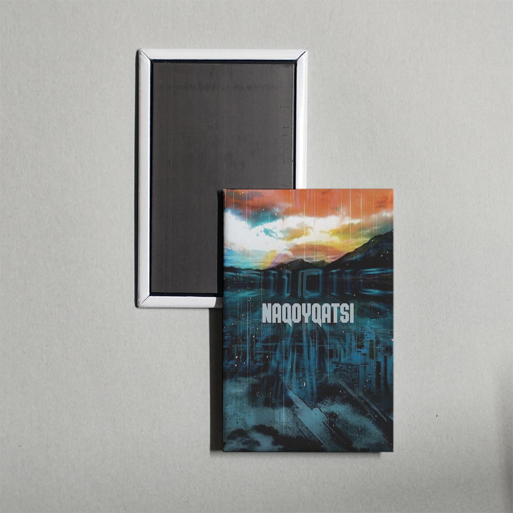 Naqoyqatsi Mini Movie Fridge Magnet
