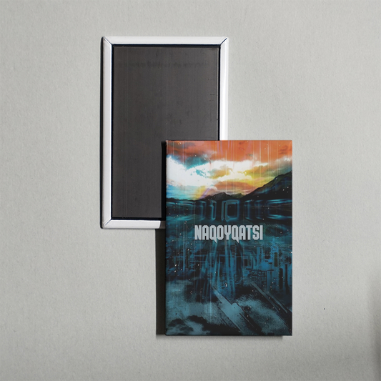Naqoyqatsi Mini Movie Fridge Magnet