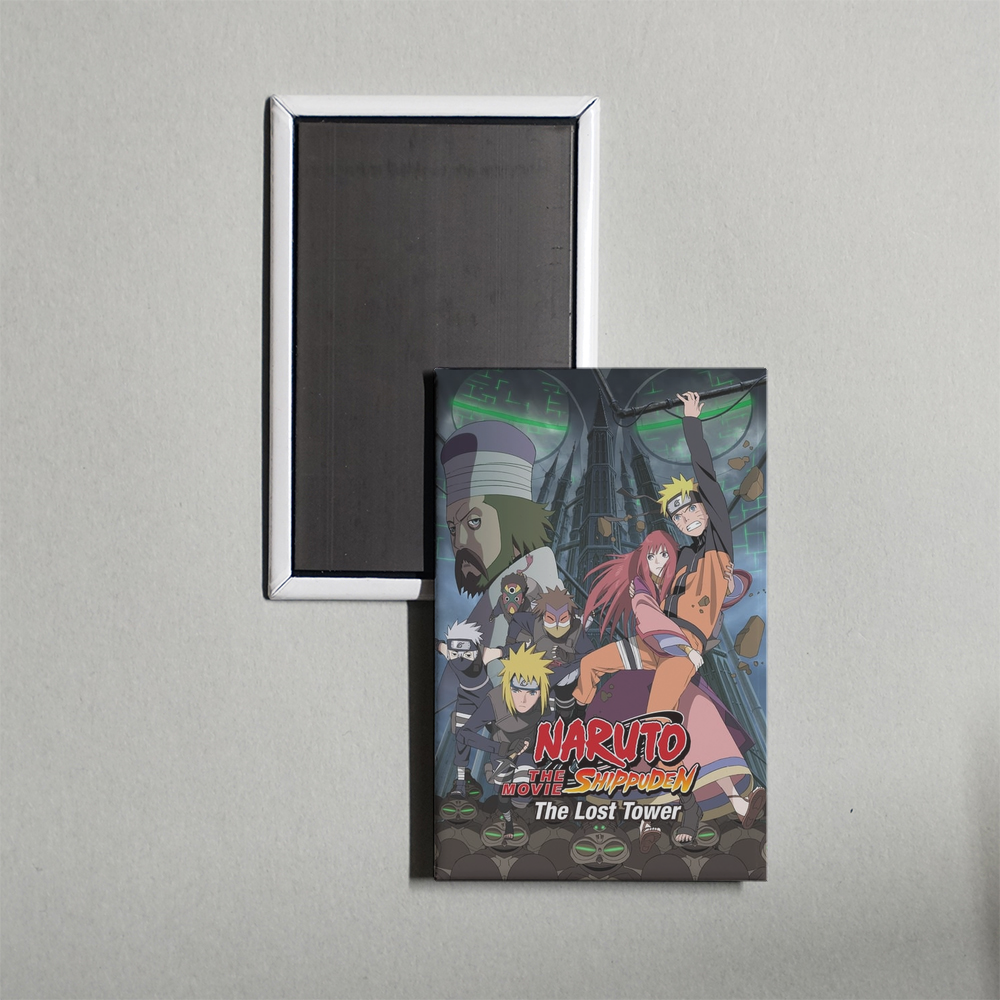 Naruto Shippuden the Movie The Lost Tower Mini Movie Fridge Magnet