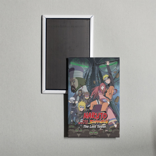 Naruto Shippuden the Movie The Lost Tower Mini Movie Fridge Magnet
