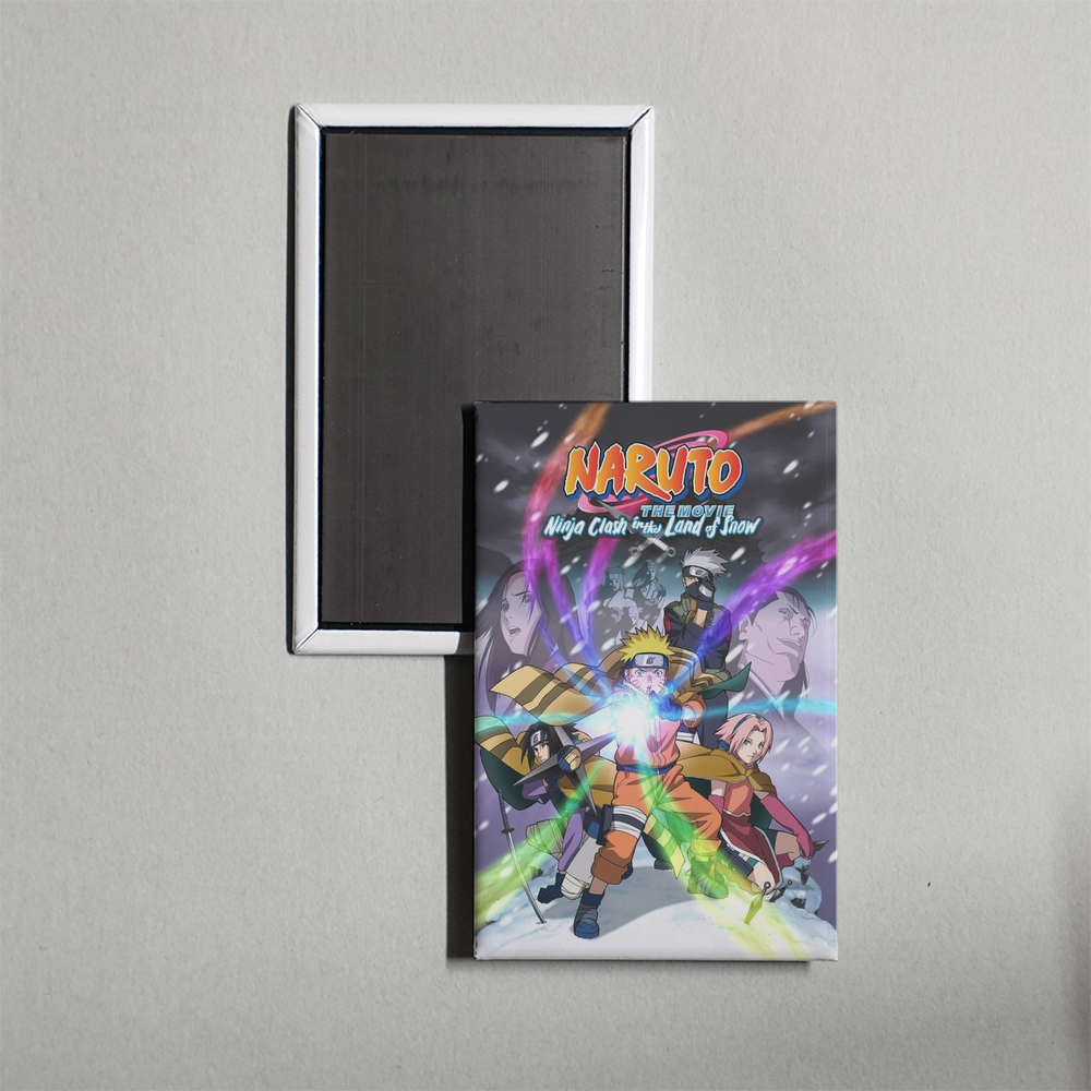 Naruto the Movie Ninja Clash in the Land of Snow Mini Movie Fridge Magnet