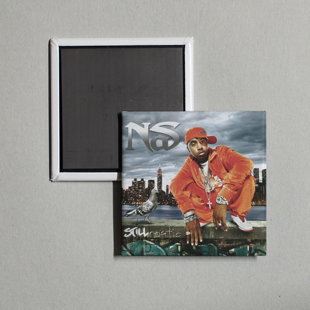Nas - Stillmatic Album Cover Fridge Magnet