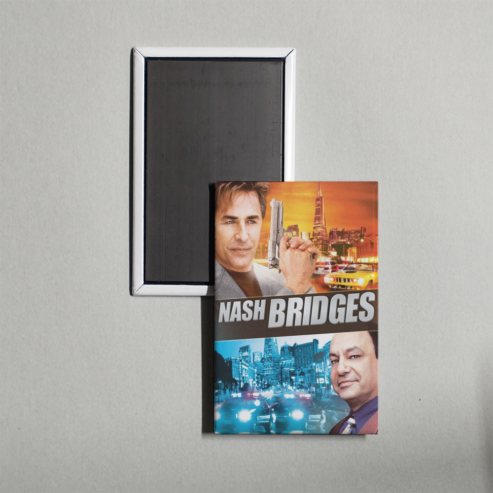 Nash Bridges TV Show Fridge Magnet